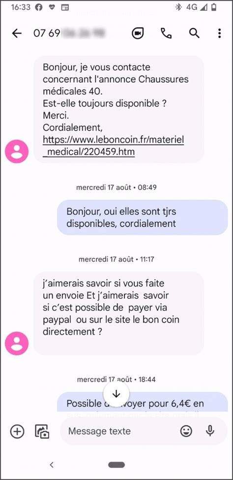 le bon coin mes messages